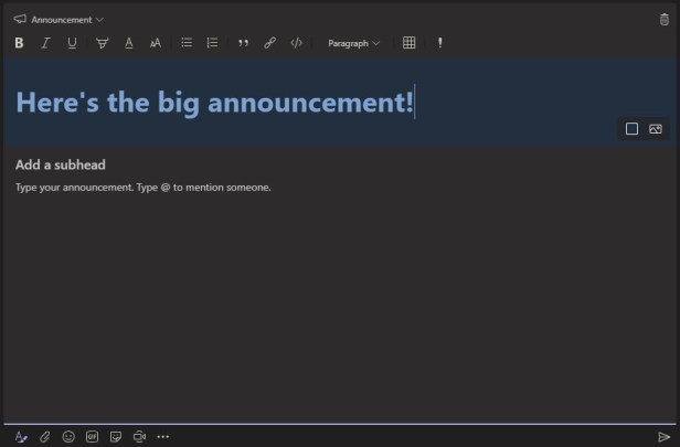 Teams Announcements-11