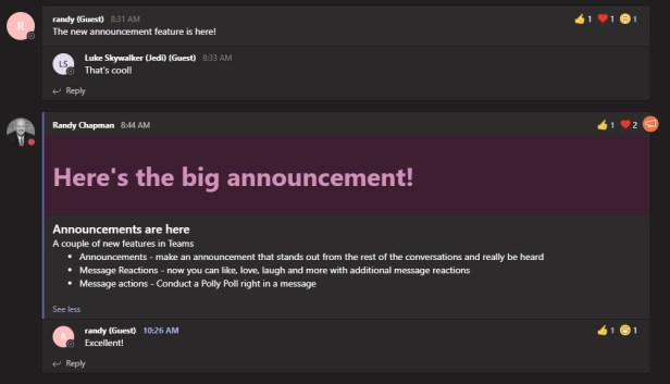 Teams Announcements-17