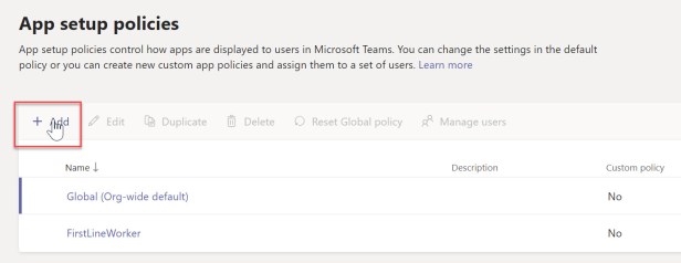 App Setup Policies-15